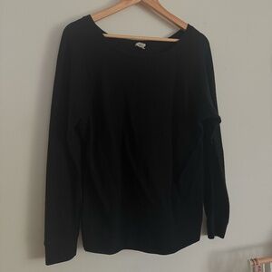 Pacsun cozy black long sleeve shirt